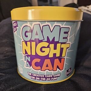 Game Night In A Can By Goliath 35 Mini Games For‎ A Great Party,  New But Opened